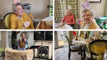 Priorslee House Residents enjoy Easter party